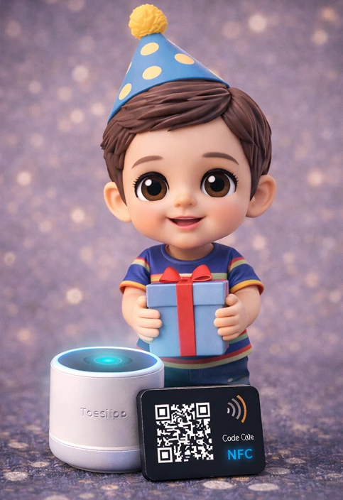 Figura 3D personalizada niño